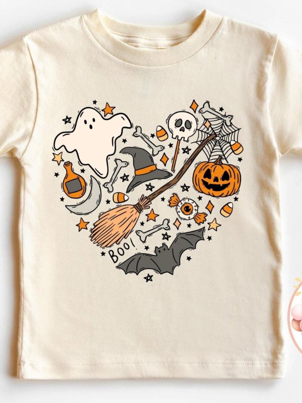 Halloween Ghost Toddler Shirt, Boo Halloween Kids Shirt